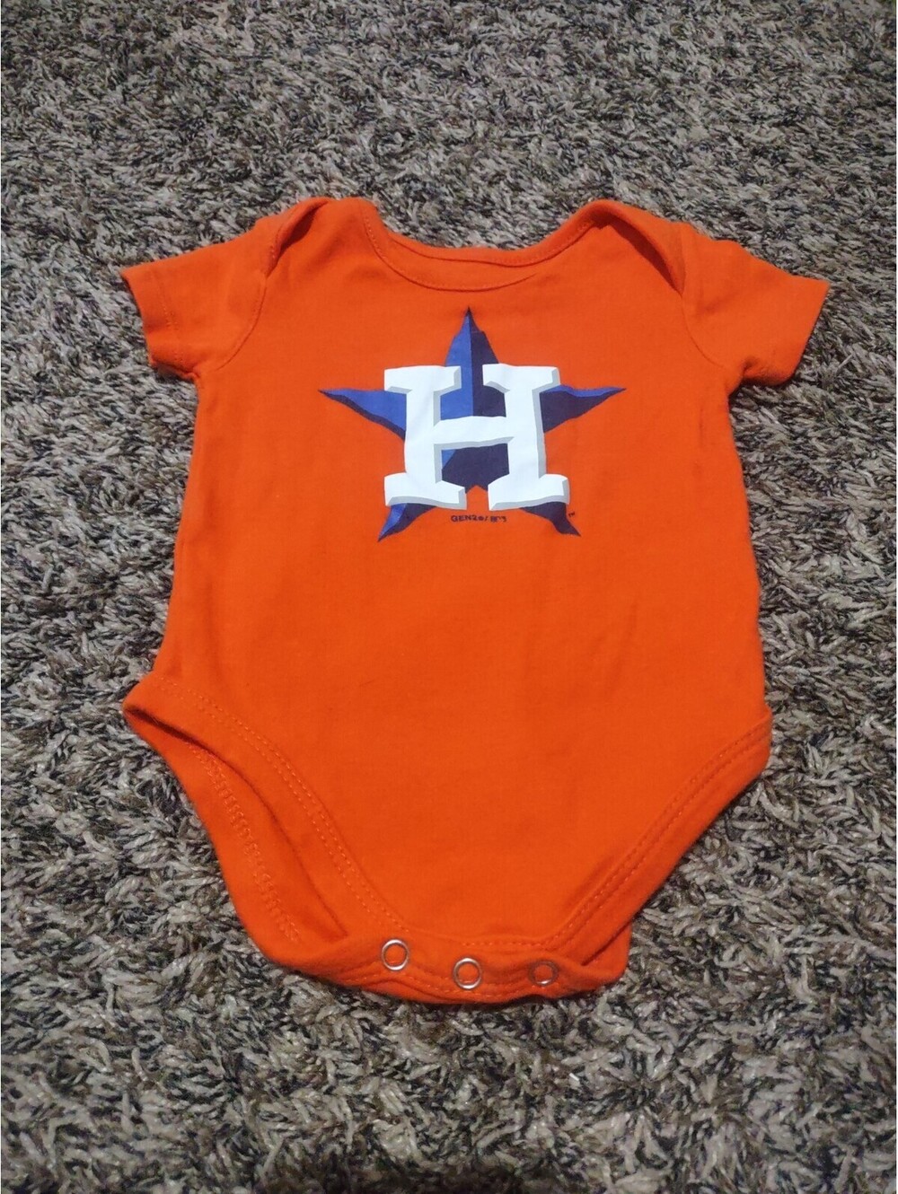 Houston Astros Baby One piece Size 6/9 Months